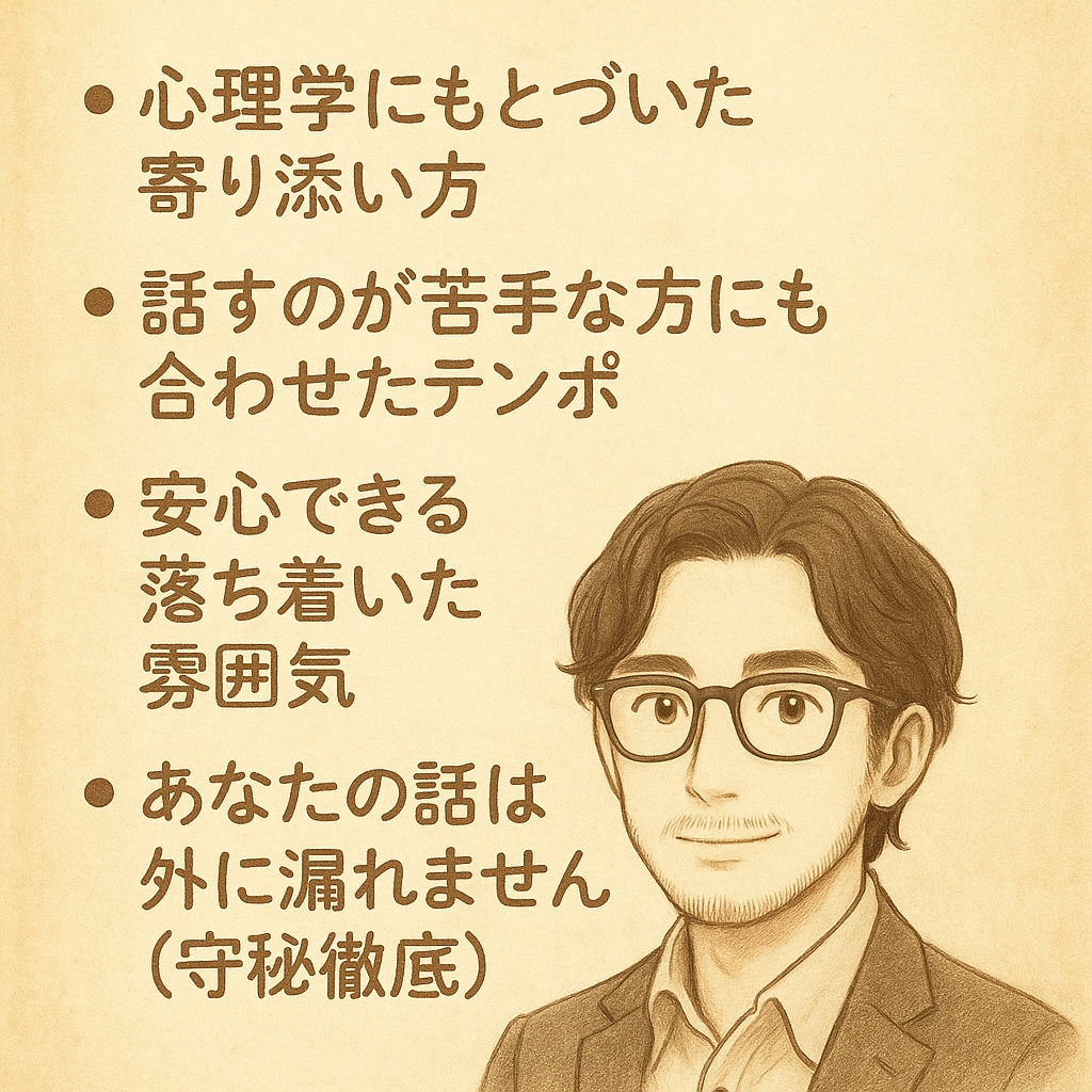 しんどい気持ち、丁寧に聞きます 否定せず寄り添い心の不安を丁寧に聞きます イメージ3