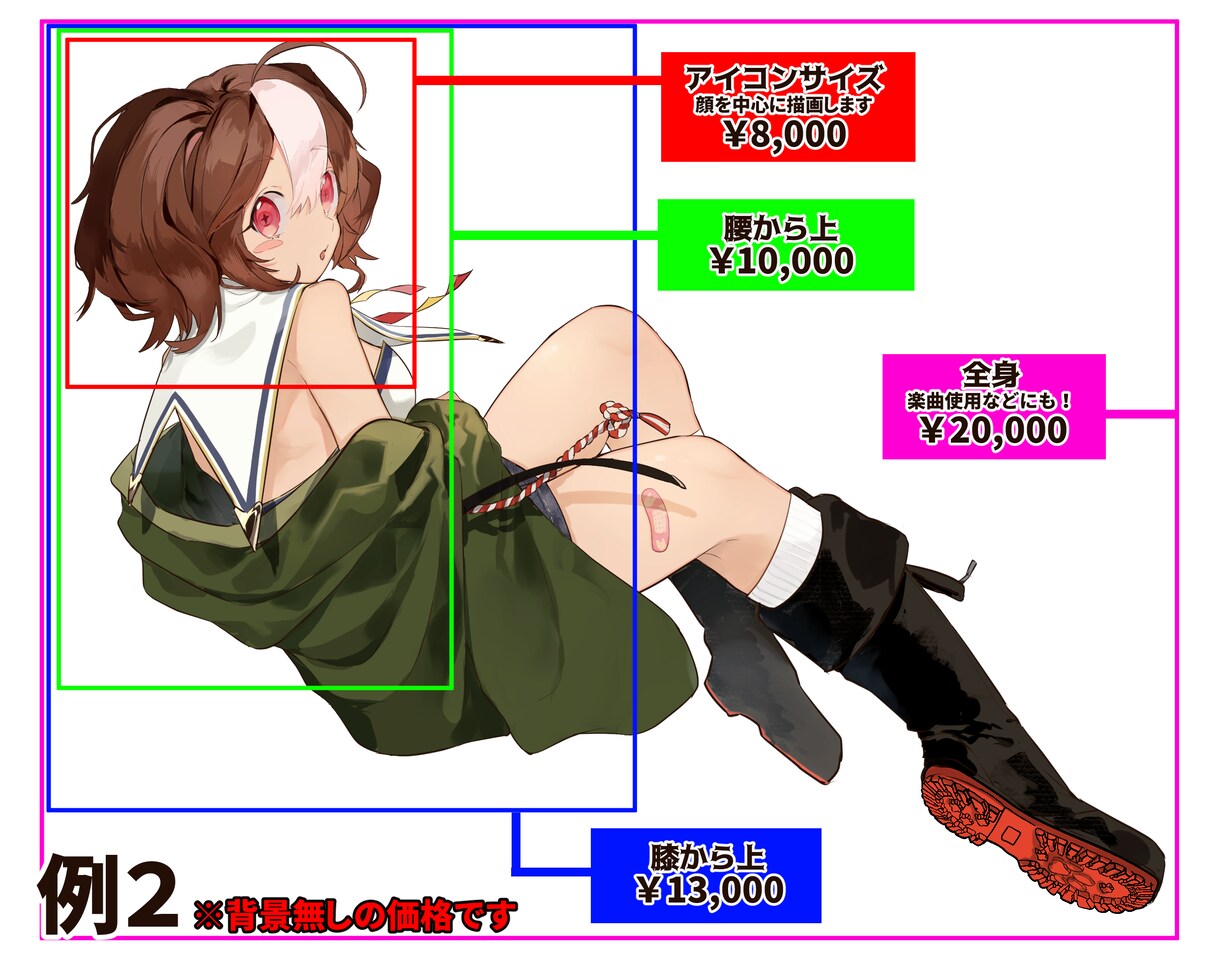 男女対応可！用途に応じたイラストをお描きします 短納期もお気軽にご相談ください！ イメージ3