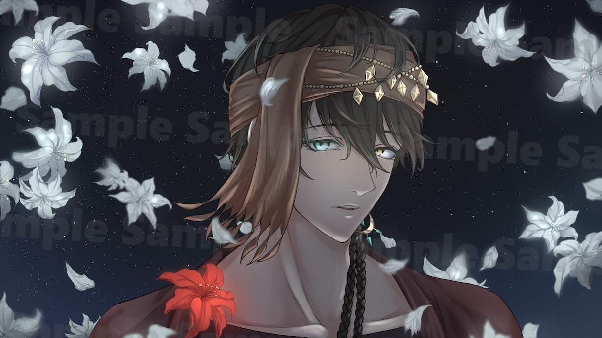 存在感のあるイラストをお描きします アイコン・YouTube・壁紙＊お気軽にご相談ください！ イメージ7