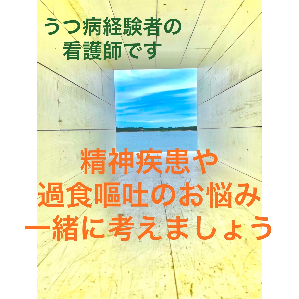 精神疾患や過食のお悩み聞きます うつ病、過食嘔吐経験者であり看護師の観点からお話をします イメージ1