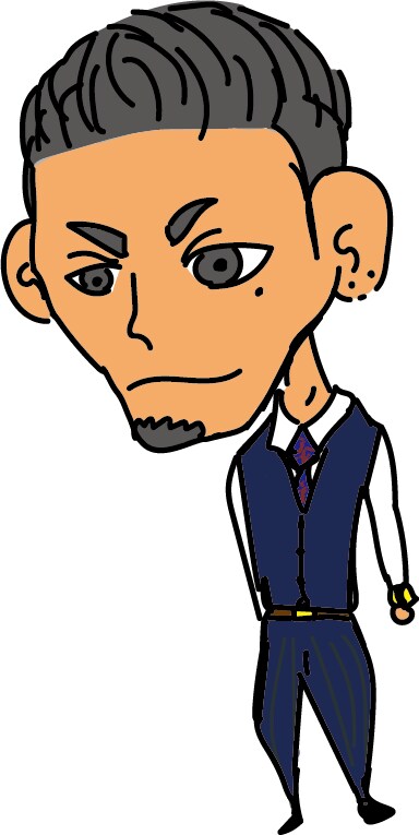 ヤンチャな顔の似顔絵描きます 自分の顔をちょっとヤンチャに！ イメージ2
