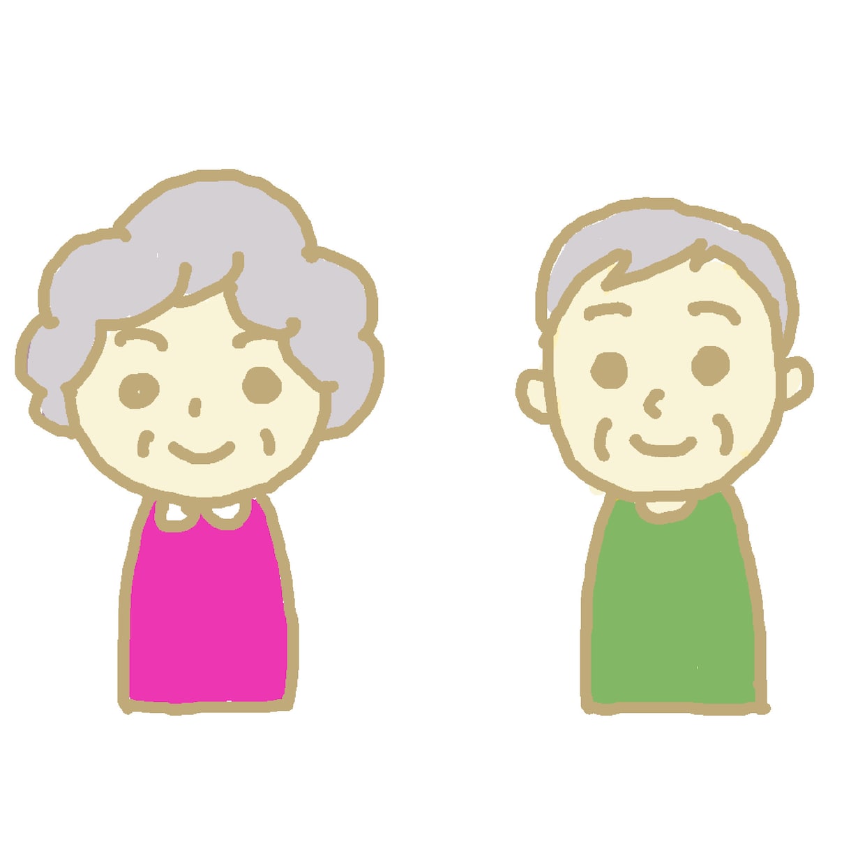 記念日カード・アイコン☆まあるい似顔絵描きます まあるい雰囲気の似顔絵イラスト描きます！ イメージ5