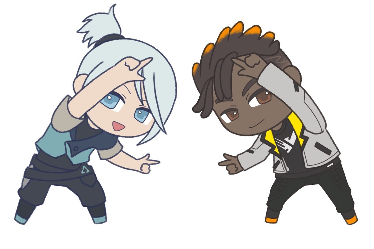 貴方だけのミニキャラ描きます オリジナルキャラクターを1から作成可能！ イメージ5