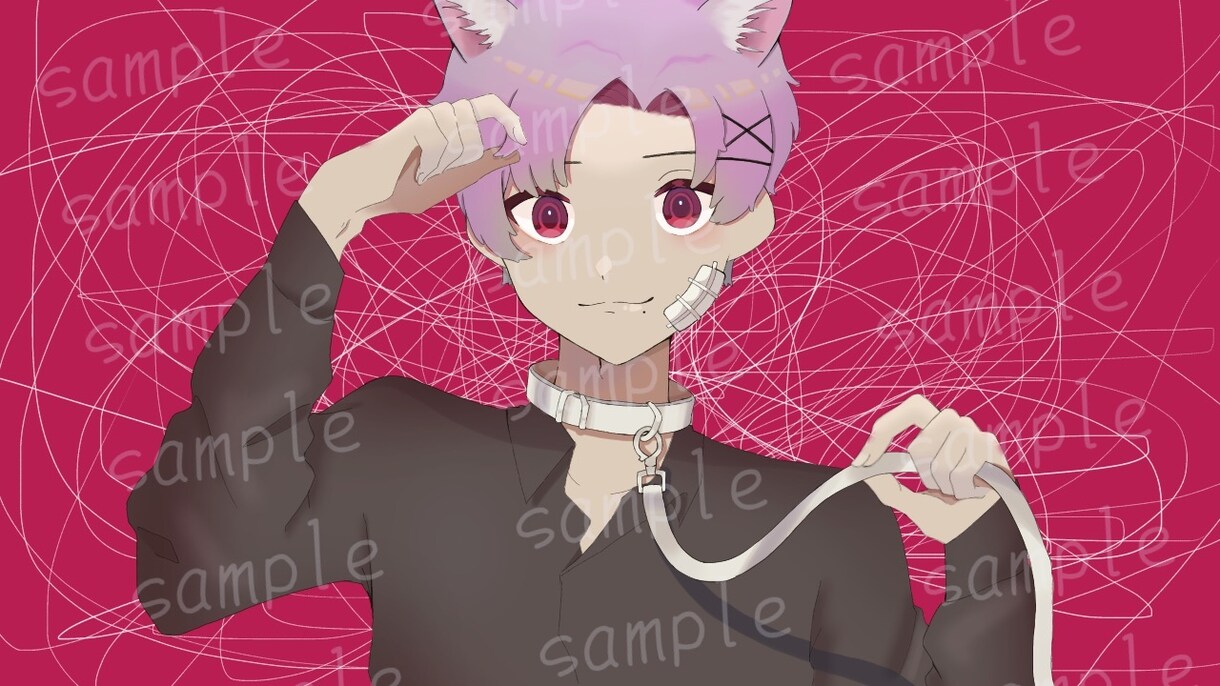かわいいイラストお描きします アイコン 配信立ち絵 歌ってみた等のイラストお描きします イメージ2