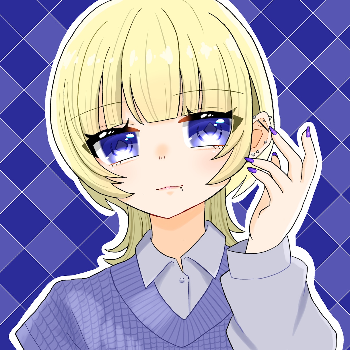 アイコン、SDキャラ等描きます ダーク可愛い～パステルまで！雰囲気に合わせたアイコン描きます イメージ4