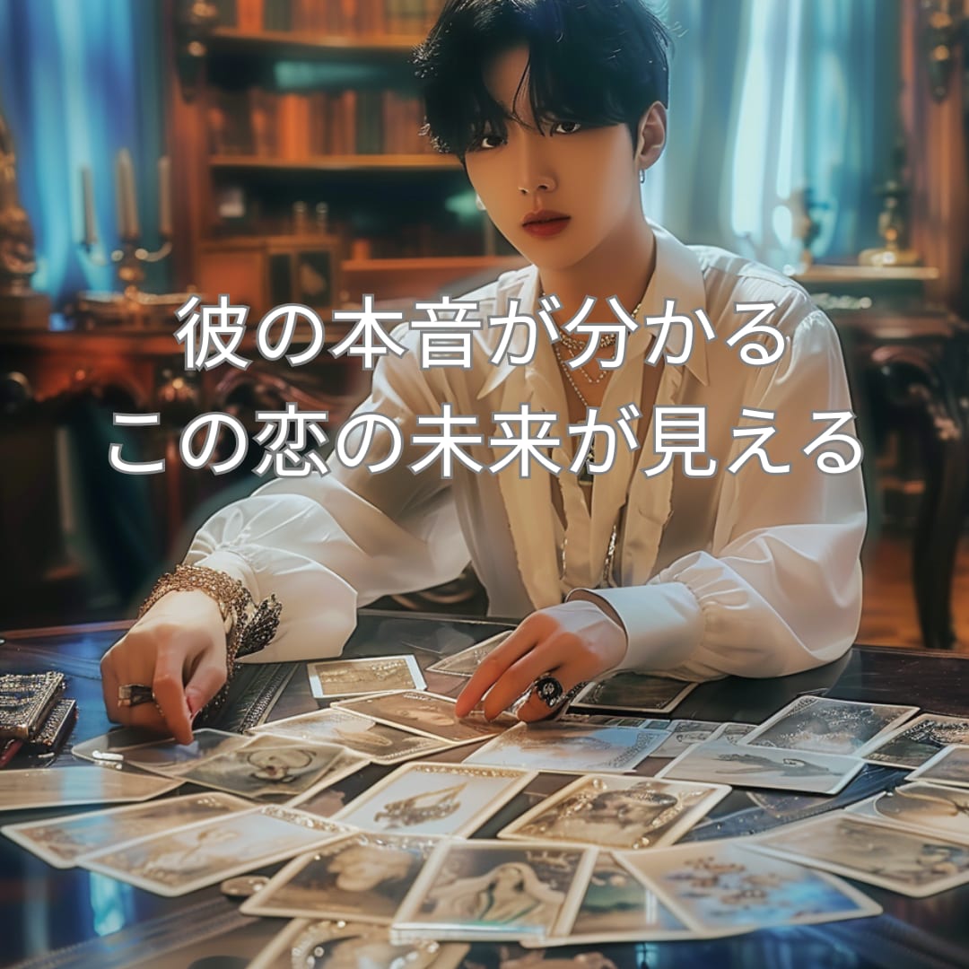 相手の本音と未来の流れをタロットで読み解きます 【恋愛の未来】片想い・復縁・曖昧な関係が分かります イメージ1
