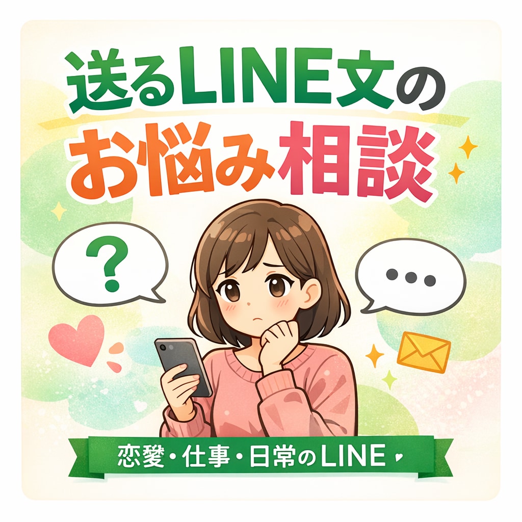 あなたの代わりにLINE文を1通作成します 気持ちが伝わるLINE文をあなたの代わりに作成します イメージ1
