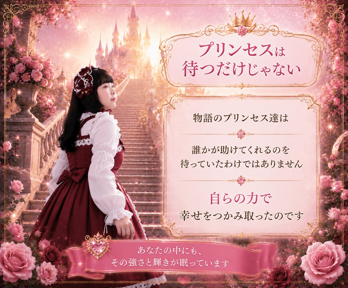 プリンセスオラクルで今のあなたへメッセージ届けます 心の中のプリンセスを目覚めさせるカード イメージ5