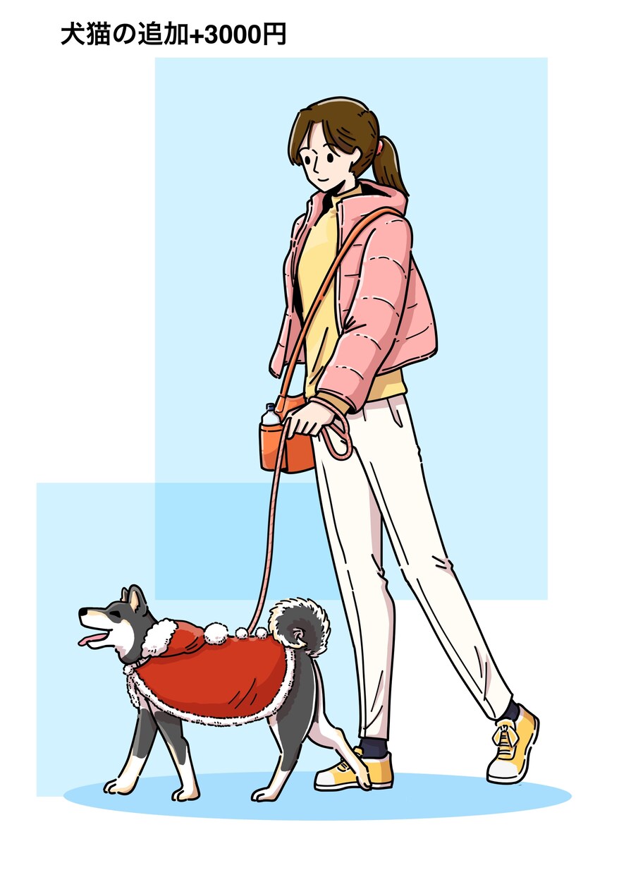 シンプルなテイストのイラストを制作します シンプルな中にストーリーがあるイラストを制作します イメージ2