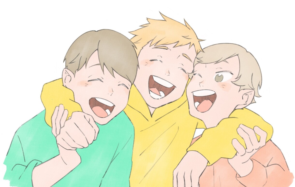 アニメーションミケで使用できるイラスト描きます 配信で口パクや目パチが出来るイラスト描きます イメージ7