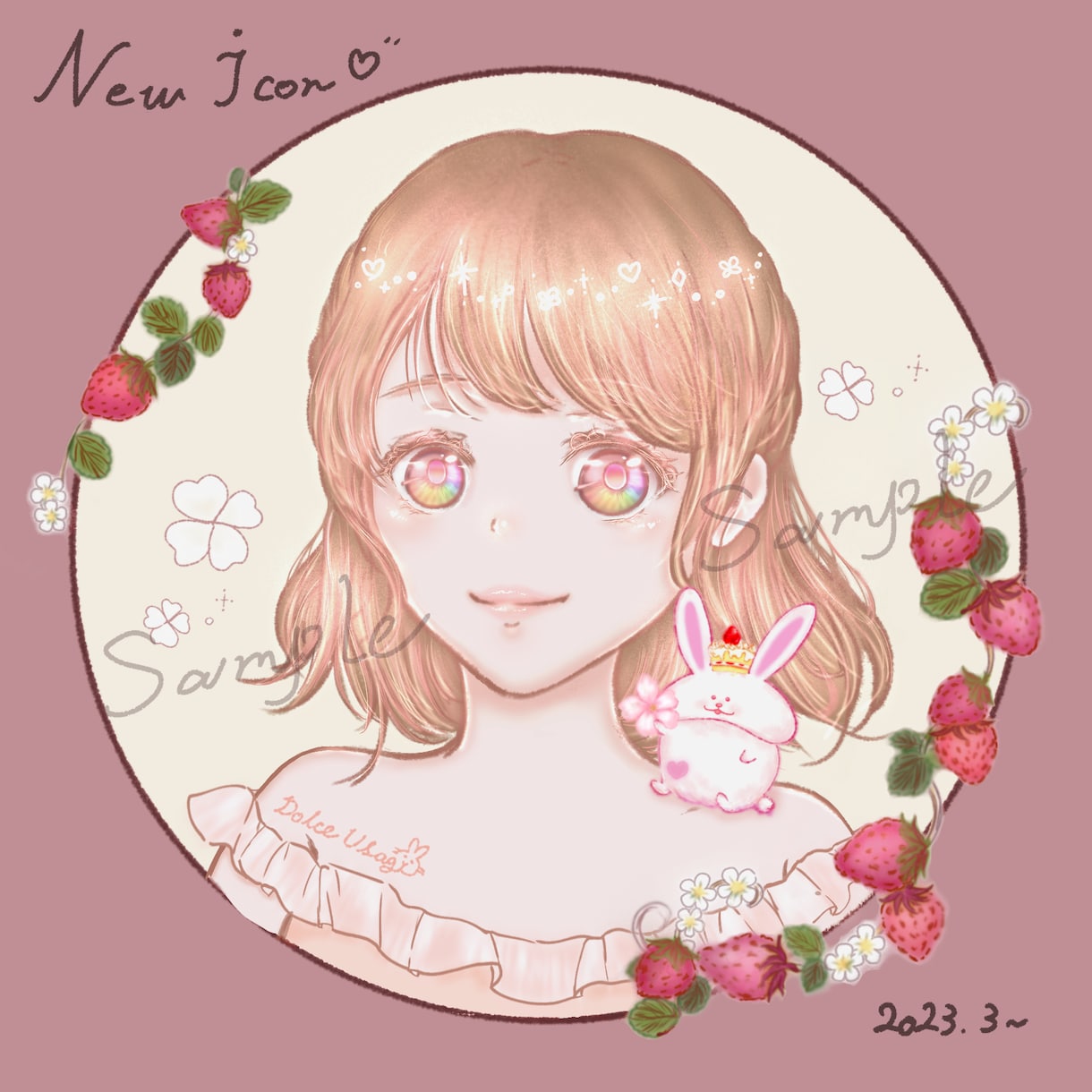 心が伝わる＊人物イラスト♡お描きします ゆるい・キラキラ・女の子＊男の子＊カップル＊ちびキャラ＊他 イメージ3