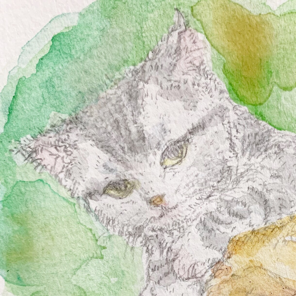 アナログ水彩でアイコン描きます イメージイラストやペットの似顔絵なども◎ イメージ2