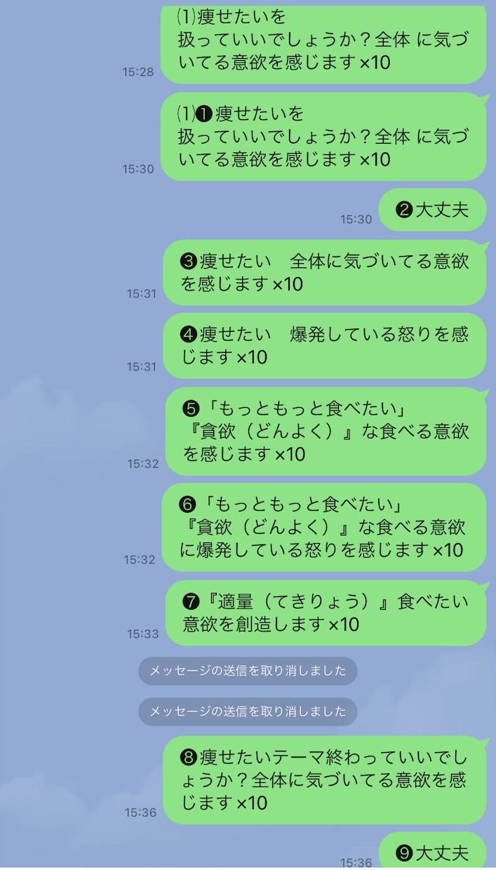 体重を減らします 食べたい意欲と怒りを意識化することで減らします イメージ1