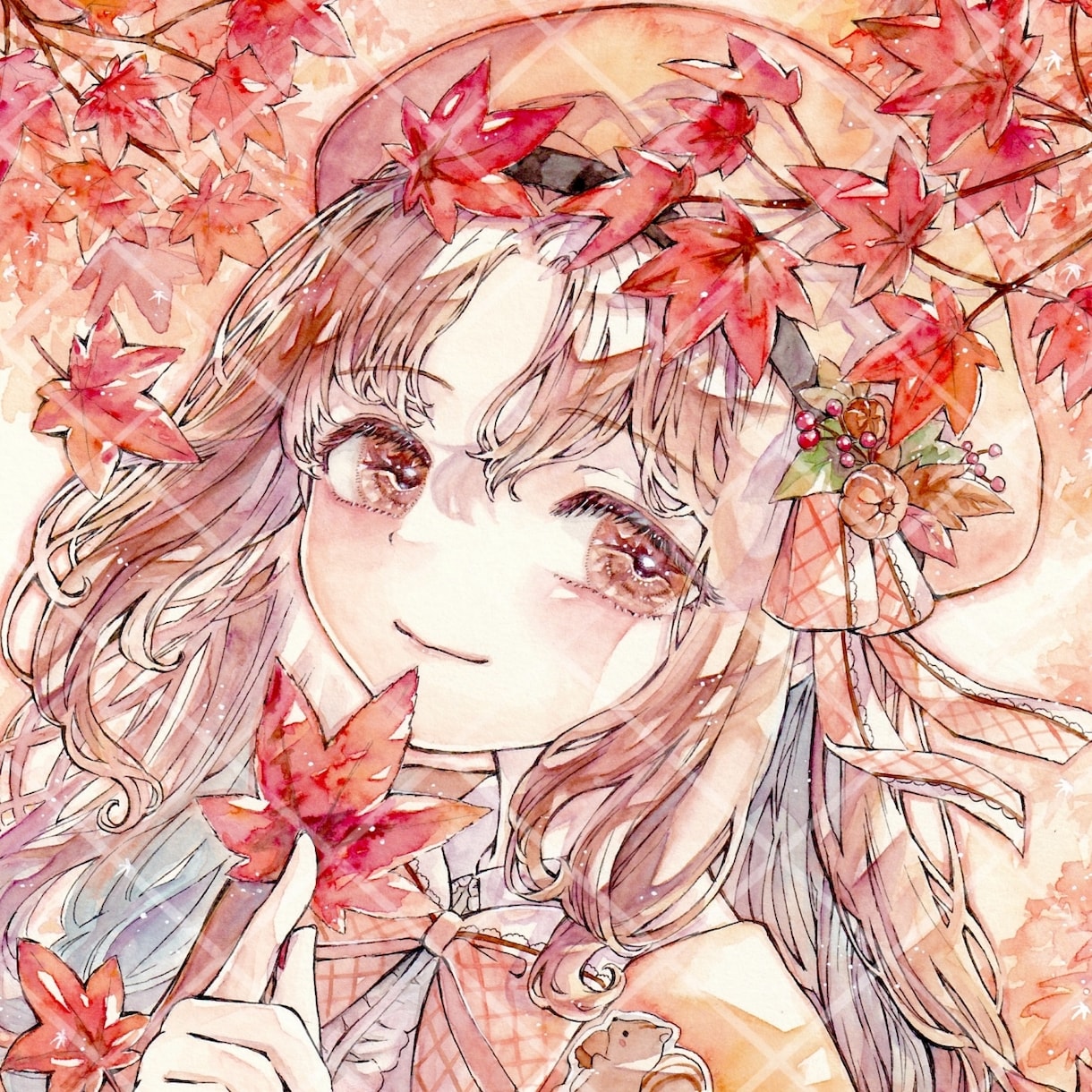 透明水彩イラストお描きします 可愛いアナログイラストお描きします イメージ3