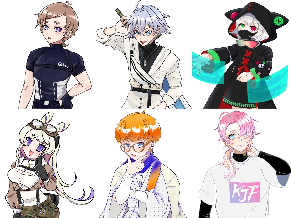 IRIAMの立ち絵書きます IRIAM(イリアム)の立ち絵を制作いたします！！ イメージ5