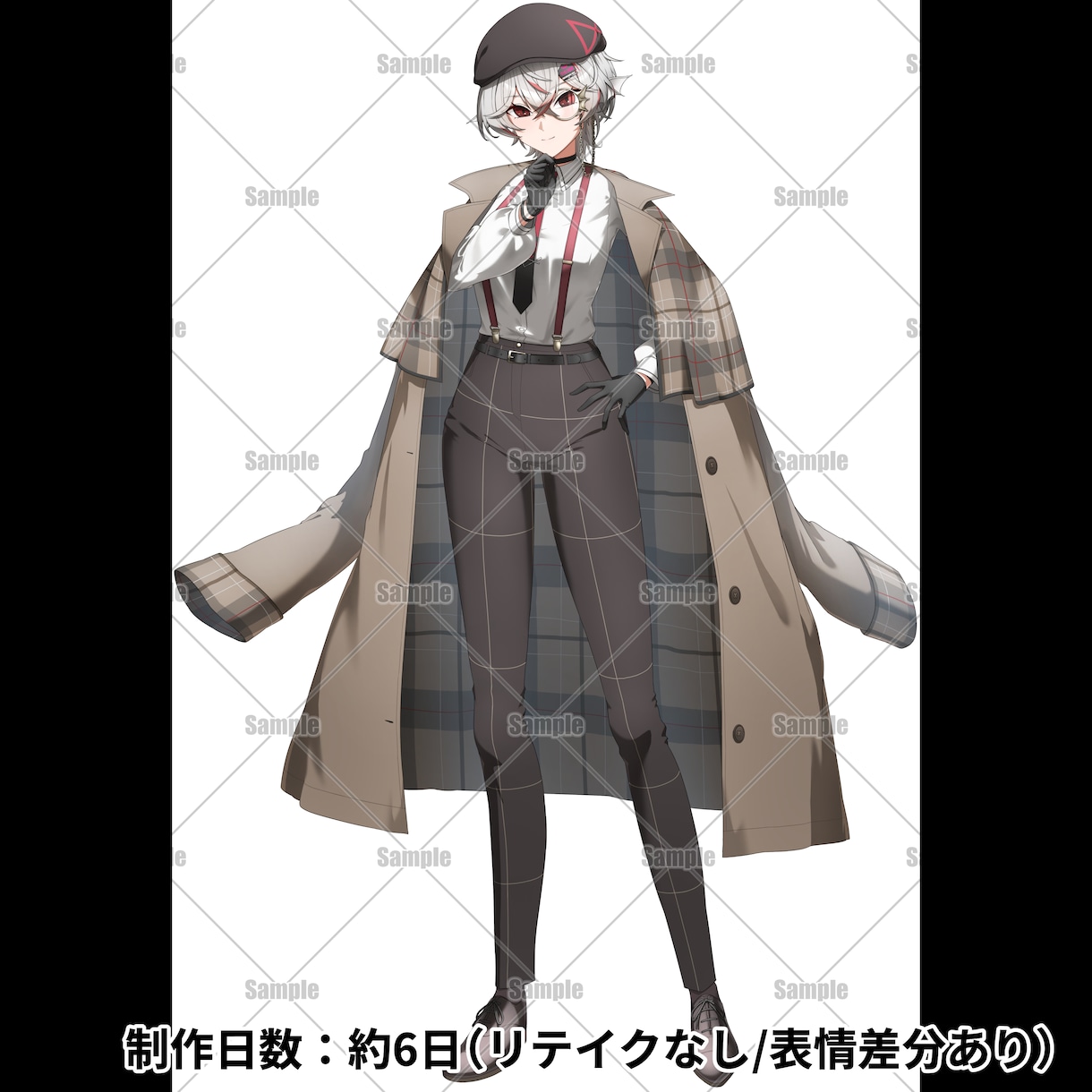 立ち絵イラスト描きます 動きのある立ち絵イラストを制作致します！ イメージ4