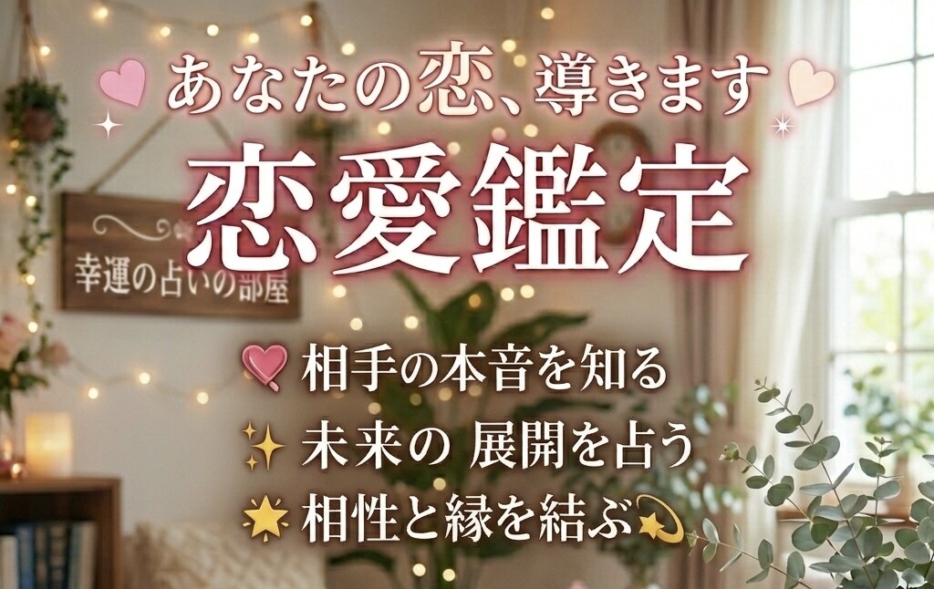 数秘術×タロット・あの人の本音・近い未来を占います 生年月日とカードが導く！あの人の本心と二人が迎える未来 イメージ1