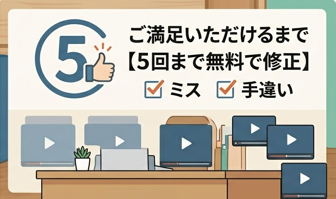 破格で動画編集承ります 【初心者価格】丁寧対応で1本500円～破格で承ります！！ イメージ2