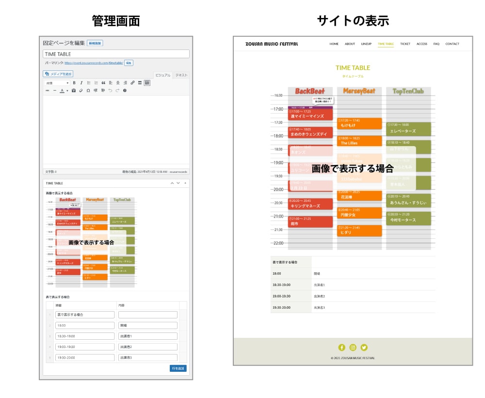 イベントホームページをWordPressで作ります イベント/セミナー/ワークショップに最適なワードプレスサイト イメージ9