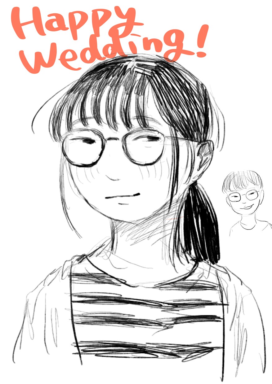 あなたから見たその人を描きます その人らしさを、写真よりもずっと。 イメージ2