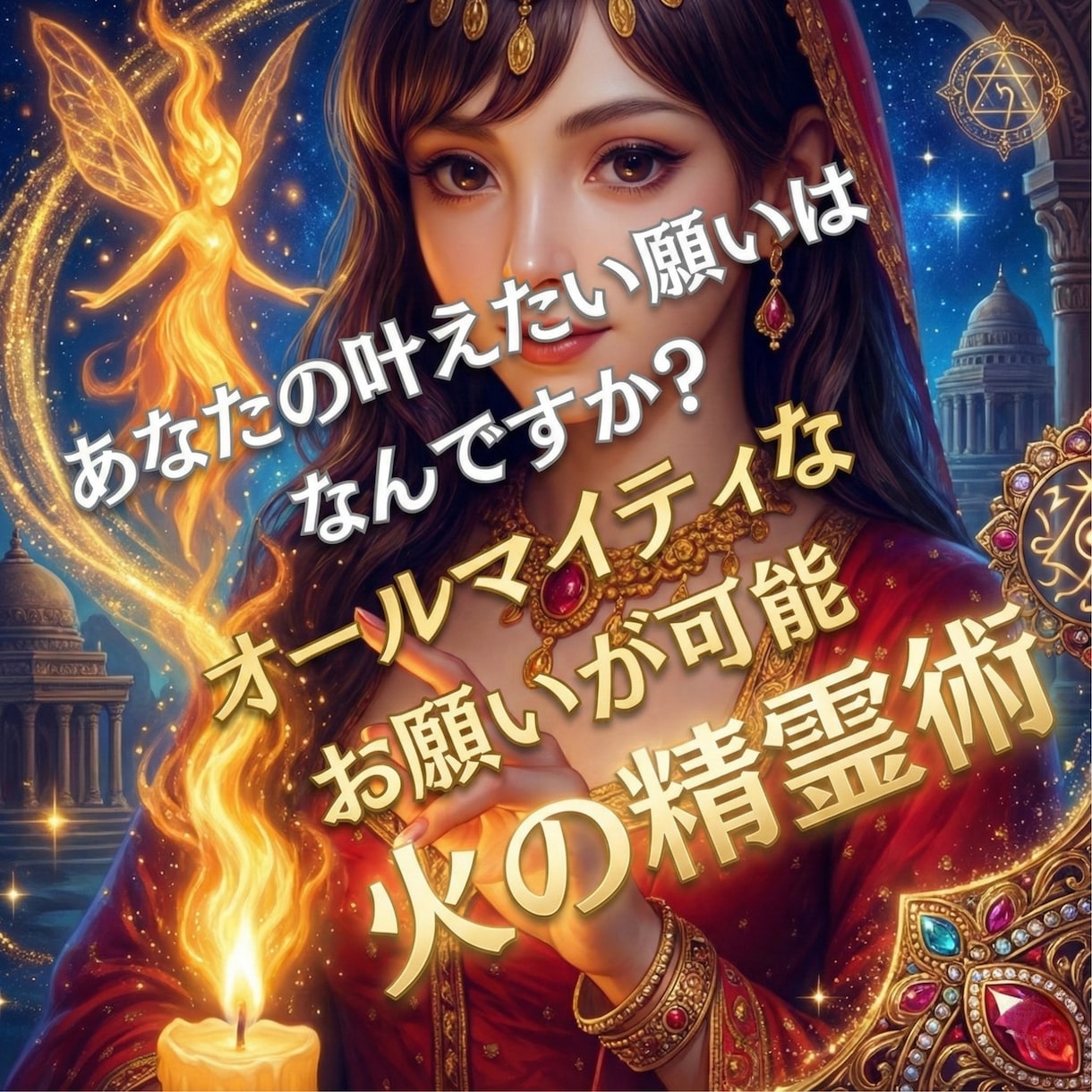 精霊術であなたのあらゆる願いを叶えます 「どうすればいい？」恋愛や人間関係で悩んでるあなたを救います イメージ1
