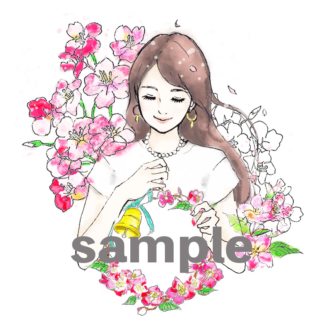 SNSアイコンやブログに最適なイラスト描きます ⚫️SNSアイコン、似顔絵、商用OK！女性向け イメージ5