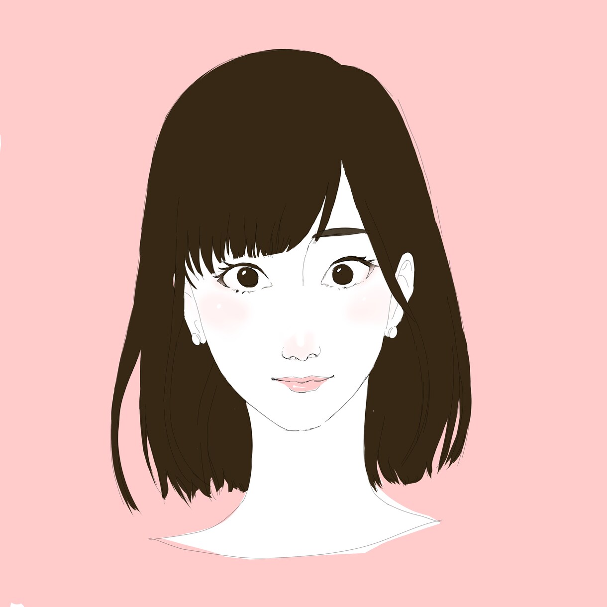 おしゃれな似顔絵をお描きします SNSのアイコンに使える！きれいめなイラストです イメージ3