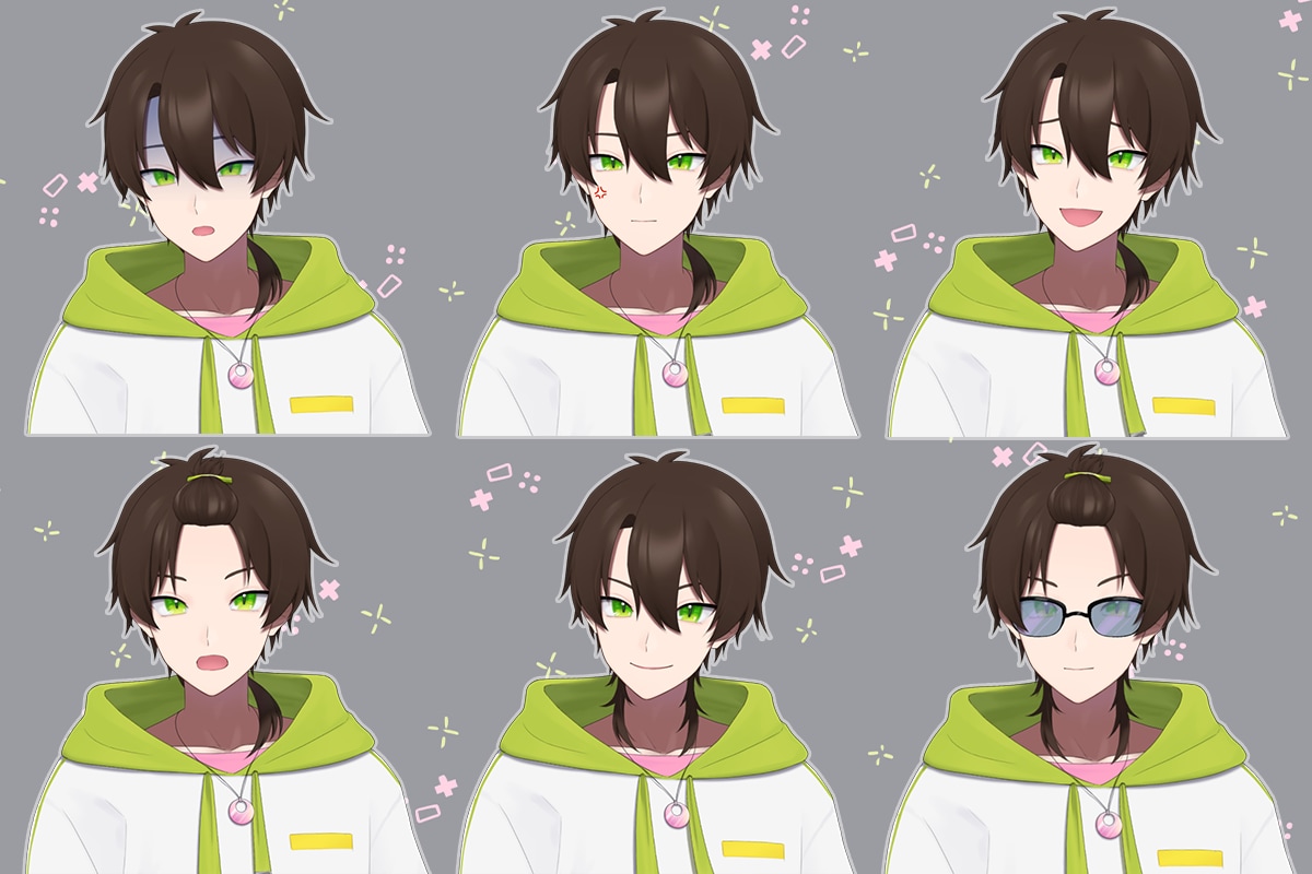 安い！簡単！これだけでVtuberになれます キャラデザ・立ち絵・モデリングがこれだけで揃う！ イメージ6