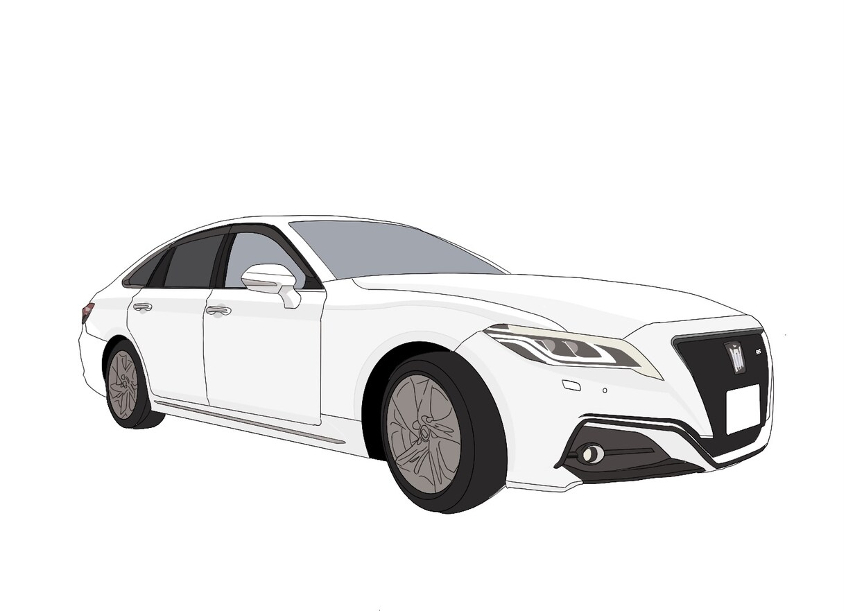 3枠限定！残り1枠です！車 バイクイラスト描きます 大切なお車、バイクのお写真をデジタルイラストに仕上げます！！ イメージ7