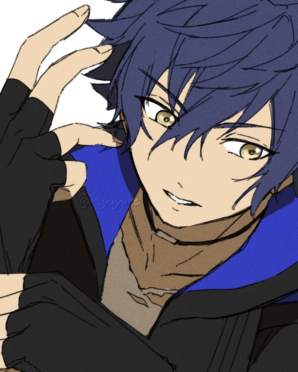 アニメ塗りでシンプルなイラスト描きます 動画サムネや告知、アイコン、プレゼントに イメージ2