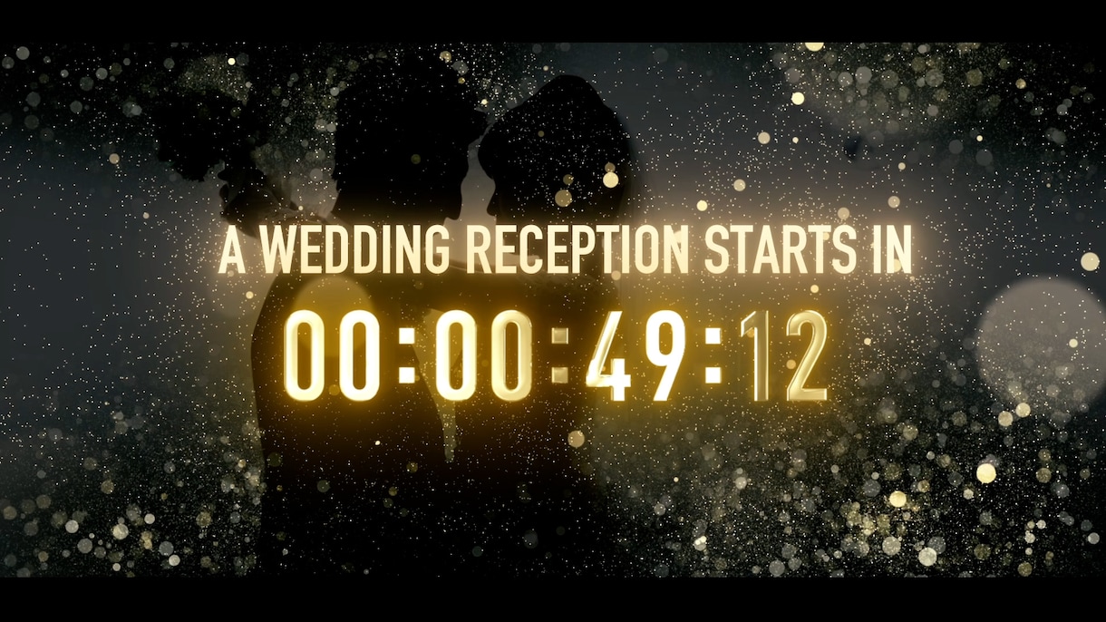 サビで入場 結婚式オープニングムービーを制作します グレイテストショーで披露宴の幕開けを演出します イメージ5