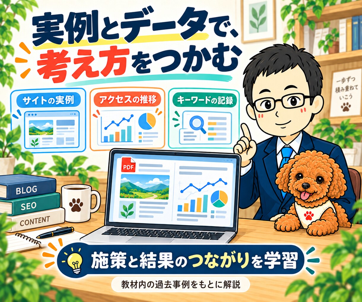 AIでブログのキーワード選定を教えます アクセスアップ教材｜Codex／Claude Code イメージ5