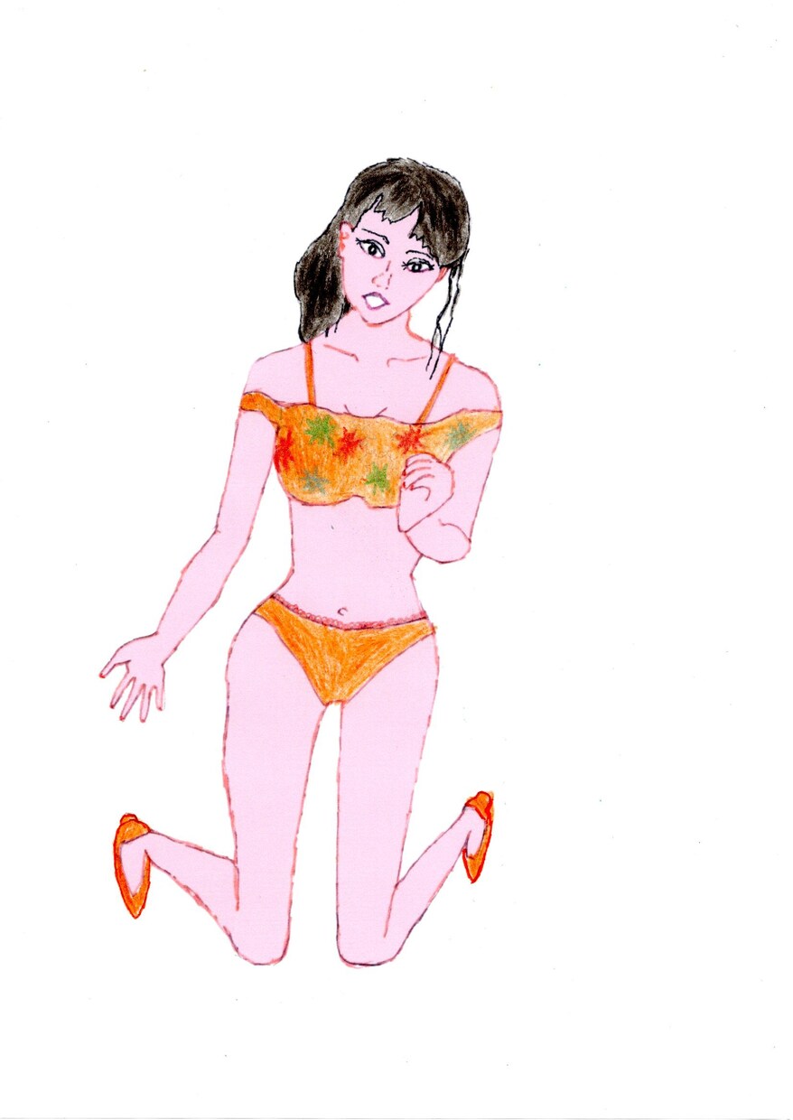 若い女性像・ほほ笑みと暖かいイラストを売ります かわいい　キャッと　優しさの表現をシンプルに イメージ2