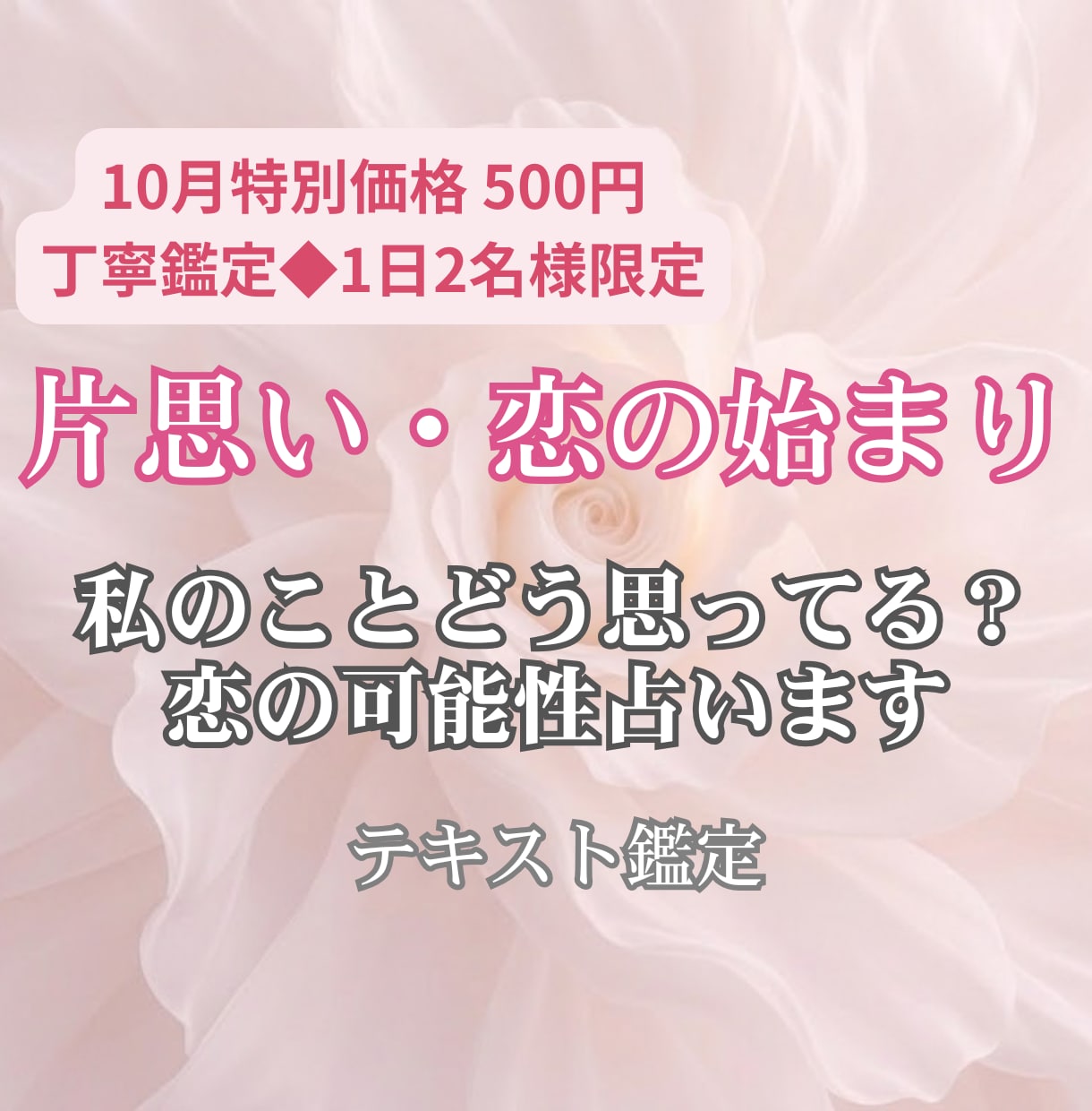 お相手の気持ちを霊感タロットで読み解きます 夜間・深夜のお悩みも歓迎！スピーディに心へ寄り添います イメージ1