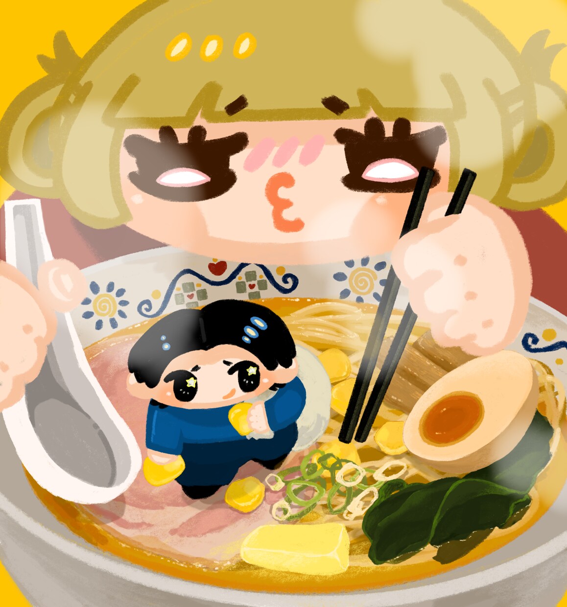 チョーかわいいチビむちむち似顔絵を描きます 1枚1枚愛を持って描きます♩後悔させません イメージ6