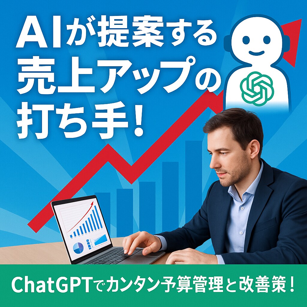 Excel X ChatGPTが売上を伸ばします 売上管理が変わる！ChatGPTがあなたの右腕に イメージ1