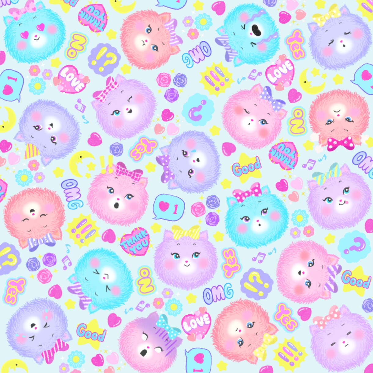 あなただけのおしゃれでかわいい絵文字を作成します ハイクオリティでおしゃれでかわいい絵文字を作成します♪ イメージ6