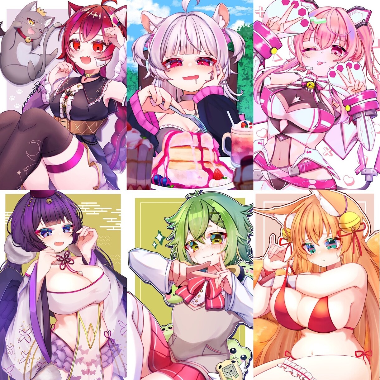 商用利用〇~ご希望のイラスト制作致します TRPG立ち絵から1枚絵まで幅広く対応します！ イメージ6