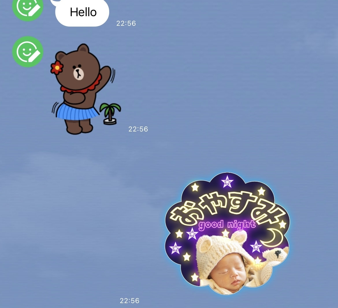 流行りのネオンと写真でLINEスタンプを作成します 思い出の写真をオリジナルスタンプに変身♡ イメージ4