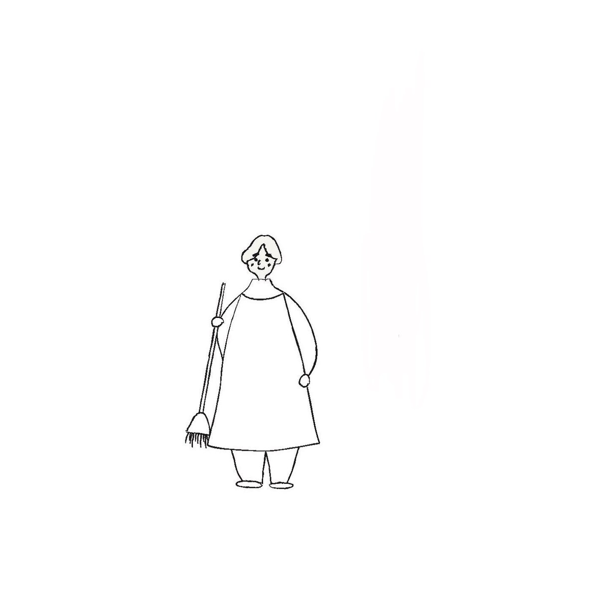 世界にたった一つの手描き似顔絵、イラストをかきます ふんわりゆるい、カジュアル似顔絵 イメージ10