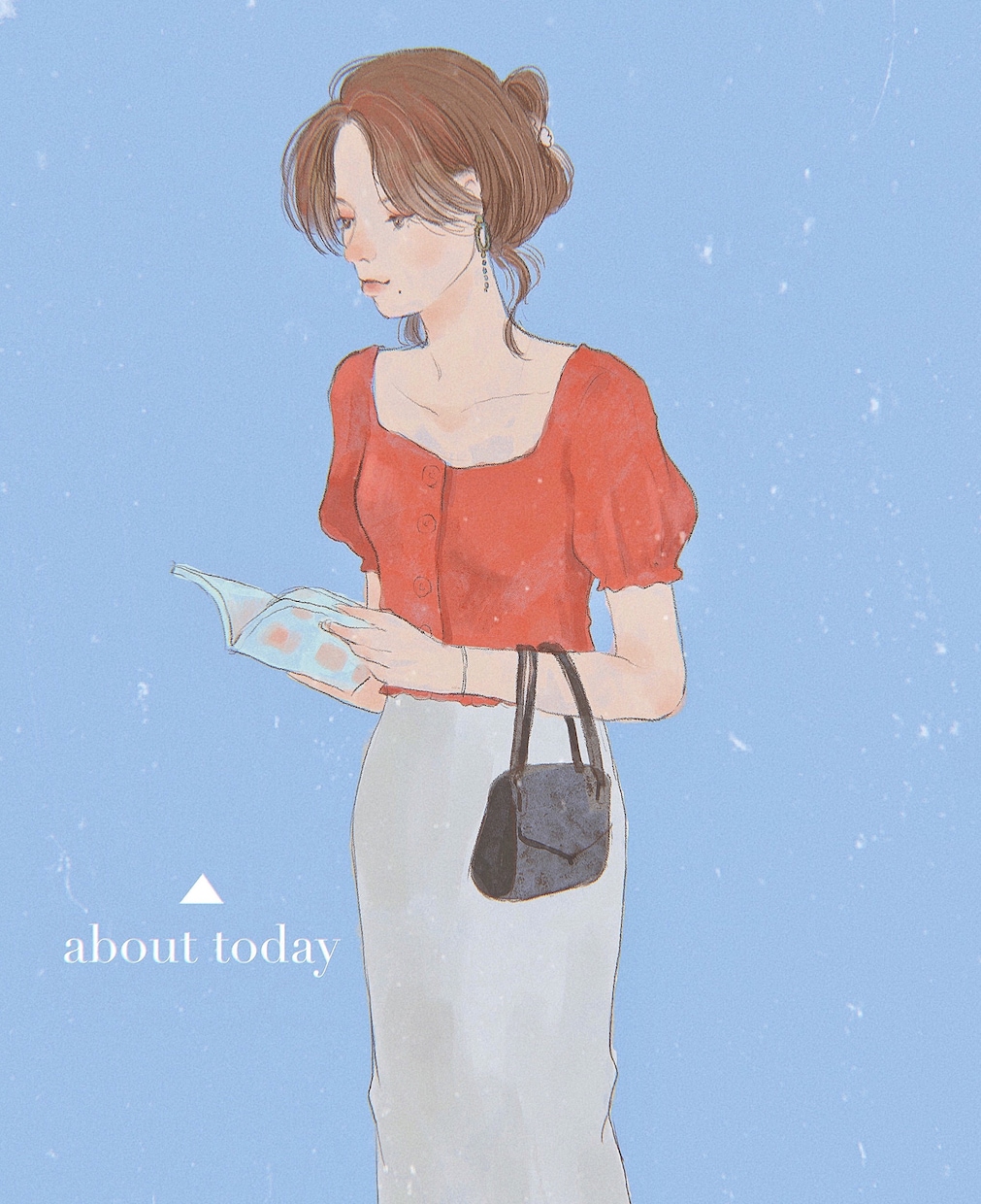 NY美大生がおしゃれなアイコン/イラストを描きます 好きな自分のファッションやメイクをイラスト化して記録する♡ イメージ4
