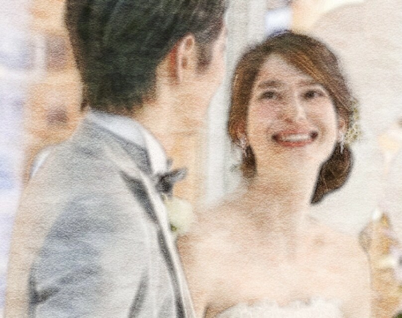 あなたの大事な写真を絵画風にします 大事な思い出、温かみのある絵で飾りませんか イメージ2