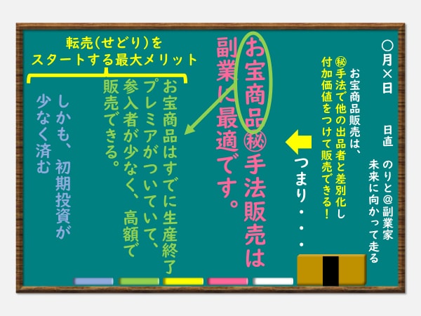 ライバル皆無のお宝商品発掘法を暴露します え？あんなものがこんな値段で復活する？㊙️手法を公開 イメージ4