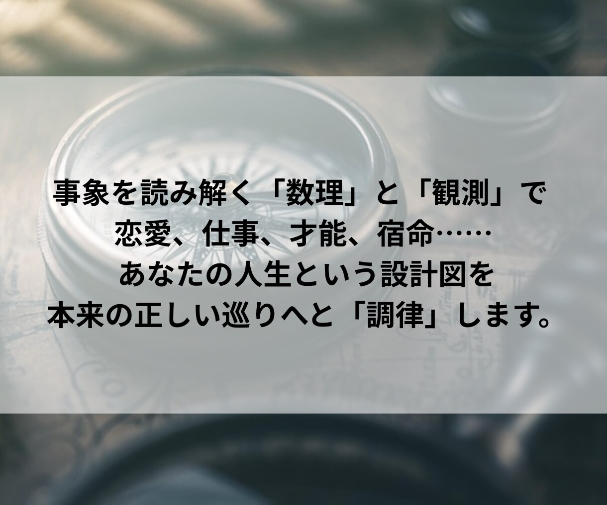 守護霊鑑定｜あなたを護る式神と運命の座標を整えます 宿命の設計図を紐解き、背後で蠢く守護の理を正しく調律します イメージ4
