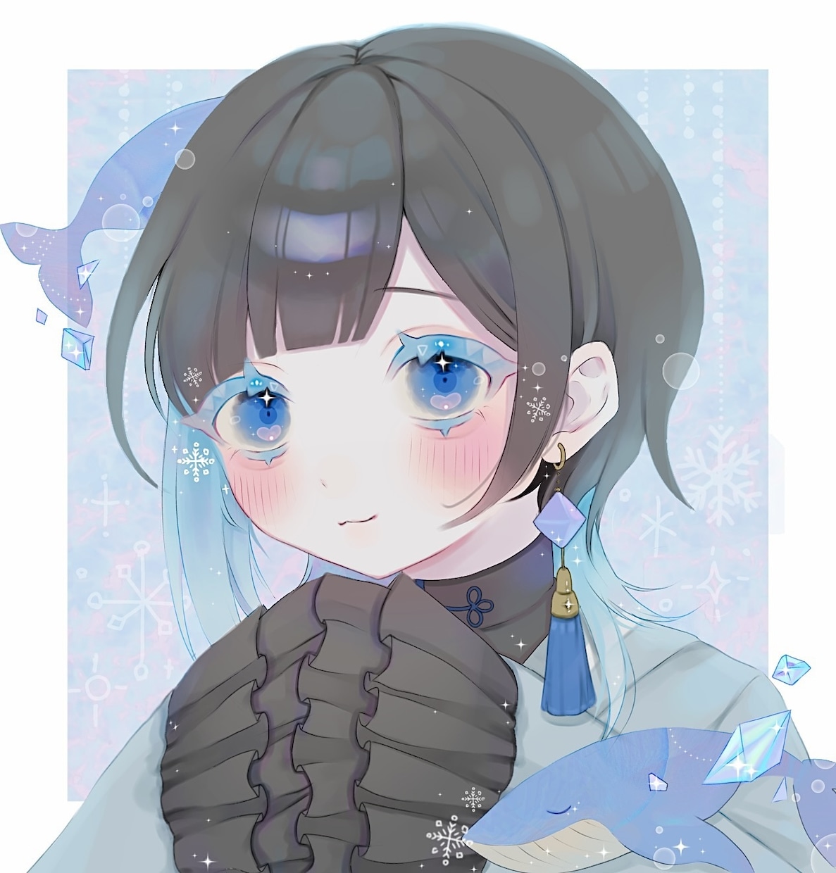 どんなイラストでも3000円で作成します 顔のみ、全身など問わず3000円でイラストを作成します。 イメージ7