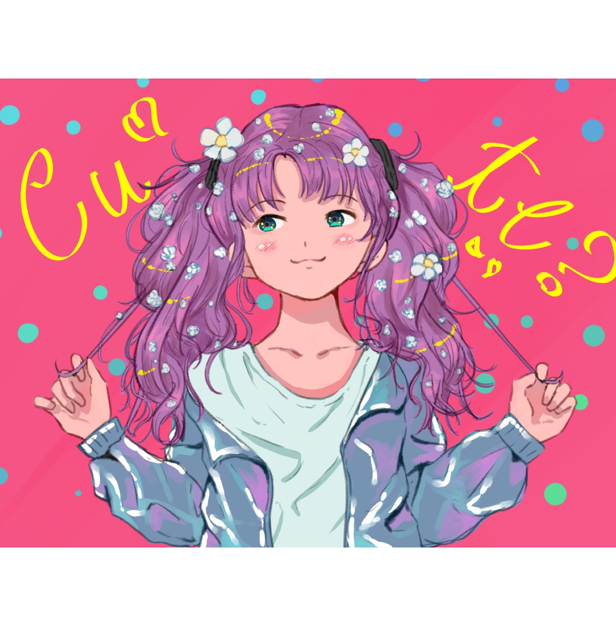 ポップでかわいいイラスト描きます アイコン！配信素材！グッズ！挿絵！などに！ イメージ1