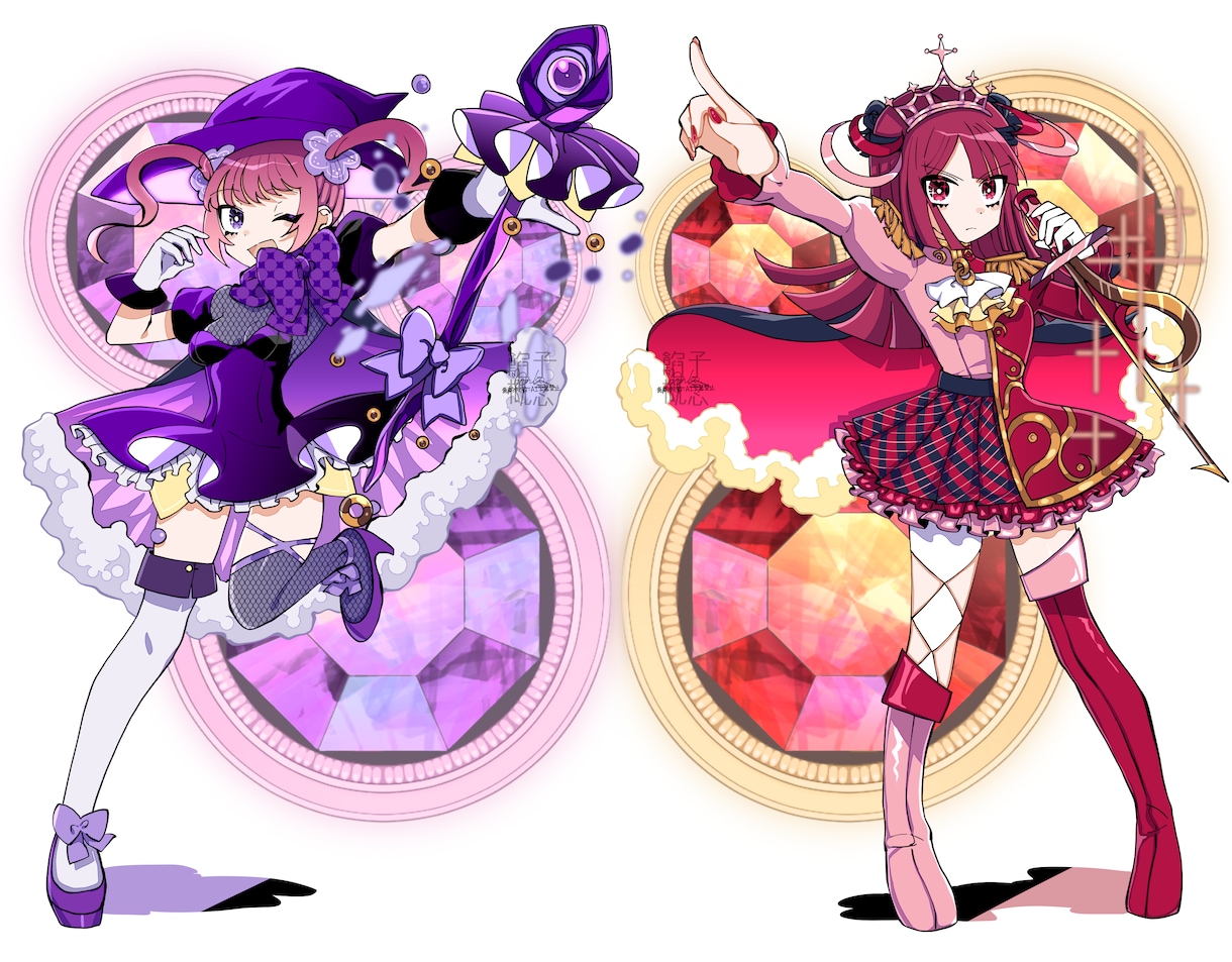 Vtuberキャラデザ・立ち絵・一枚絵作ります Vtuberキャラデザ・MVイラストなどマルチに受けます！ イメージ1