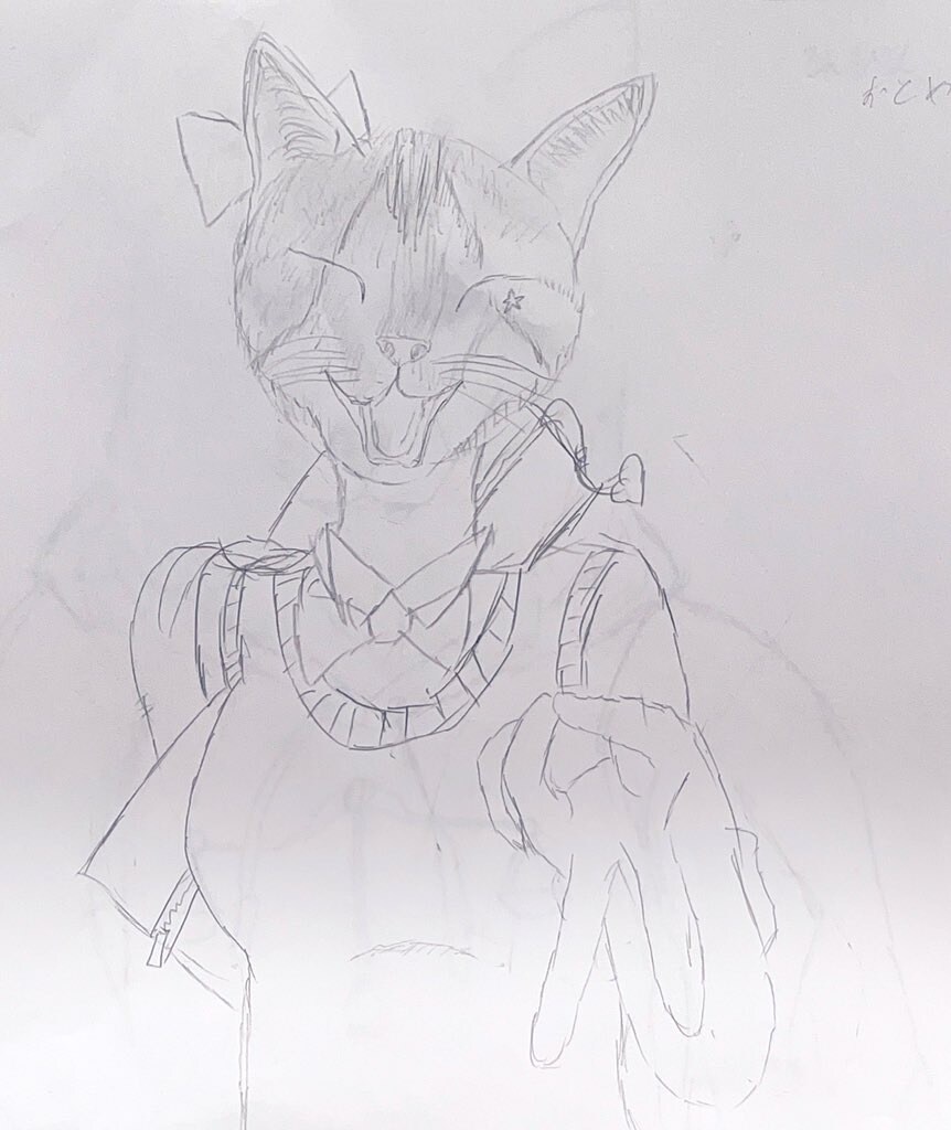僕が描くような動物人間を描きます お好きな動物と服装をお願いします イメージ3