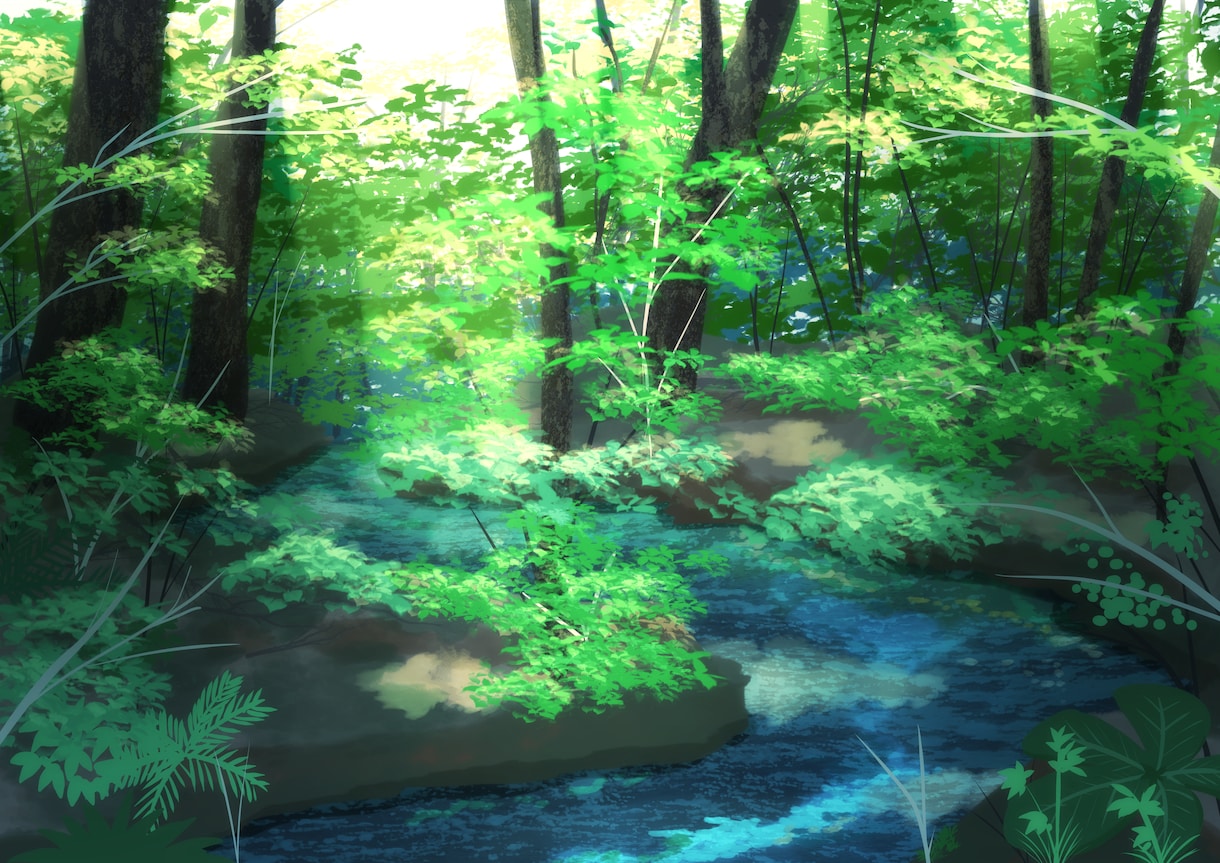 風景イラスト描きます 風景イラストのヘッダーが欲しい人へ(キャラ追加可) イメージ2