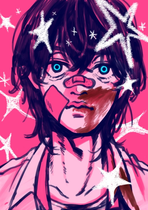 歌ってみた/配信/オリジナルMVをお描きします おしゃれな他にはない色使いをご提案できます。 イメージ1